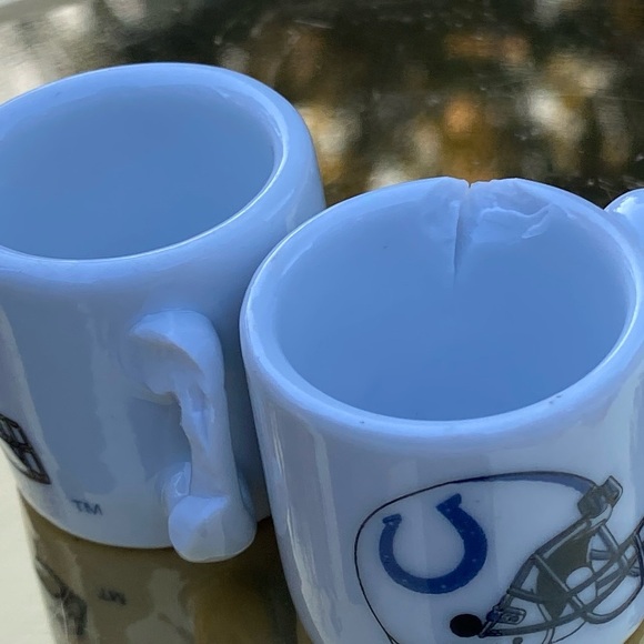 COLLECTABLE VINTAGE NFL MINIATURE MINI COFFEE CUP MUG LOT OF 4 - Picture 17 of 17